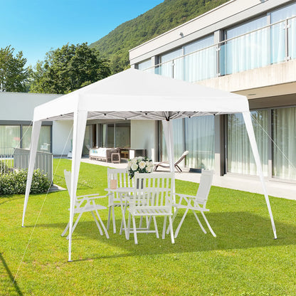 Faltpavillon 3x3m Pavillon Faltzelt Partyzelt Gartenzelt Popup Weiss