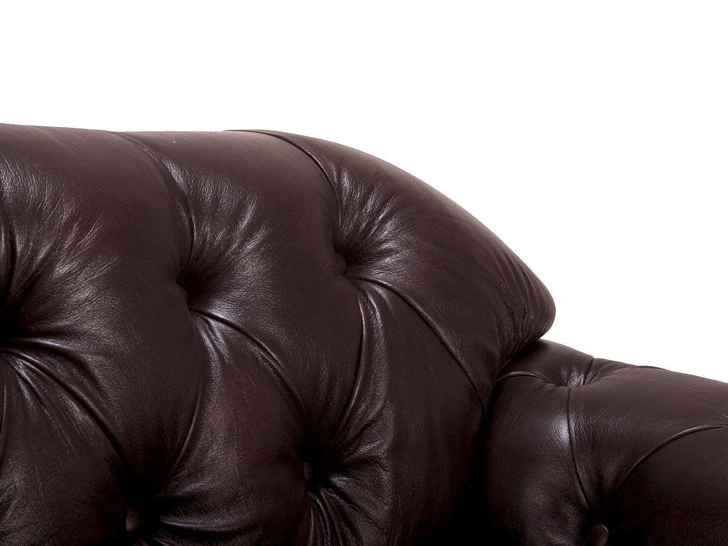 Sofa Chesterfield Hereford 2-Sitzer Echtleder