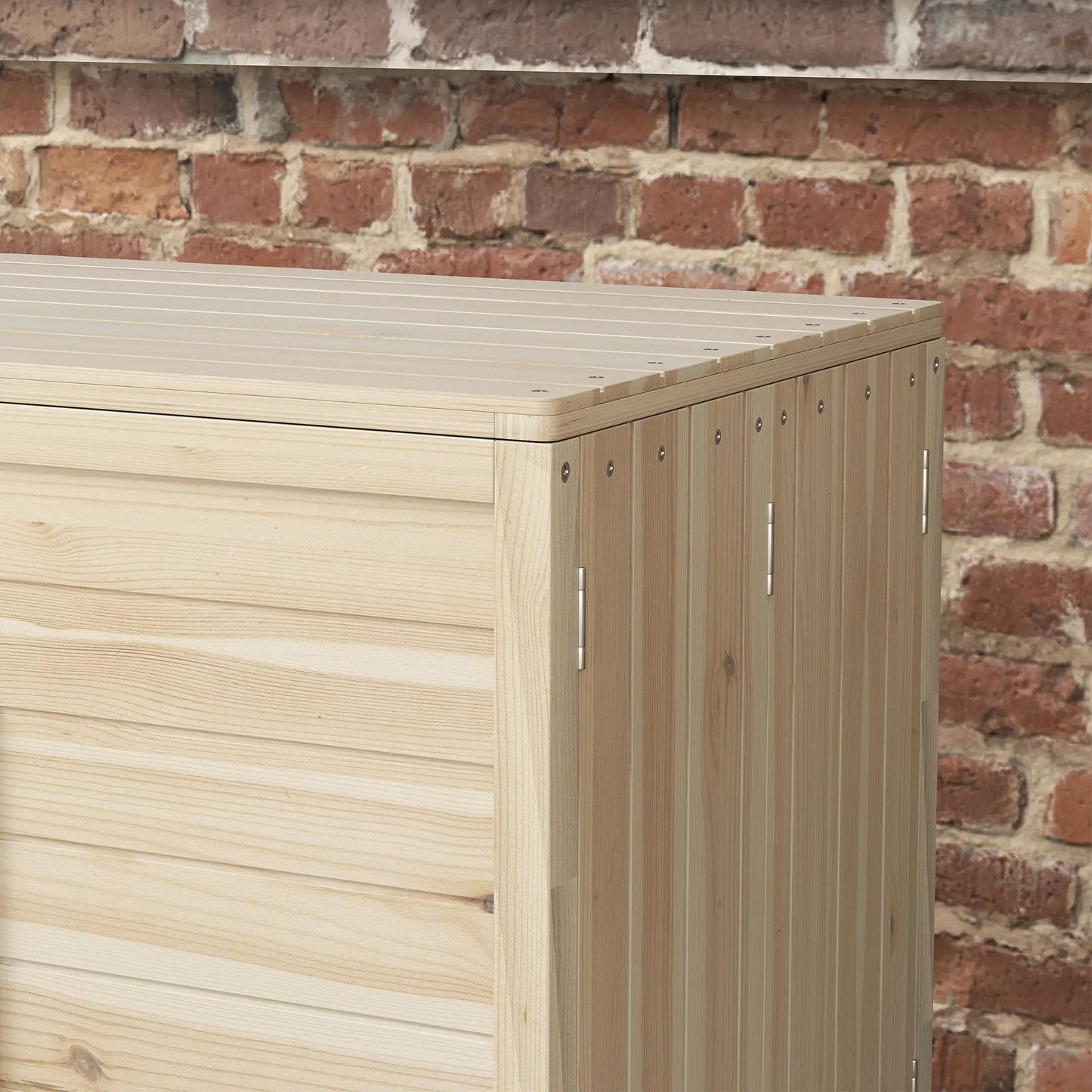 lettiera pieghevole per gatti in legno massello