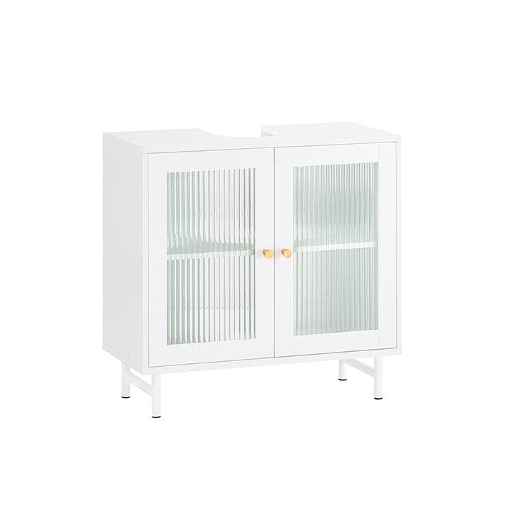 Waschbeckenunterschrank | Badschrank | Waschtisch | Badmöbel Weiss - Palo24