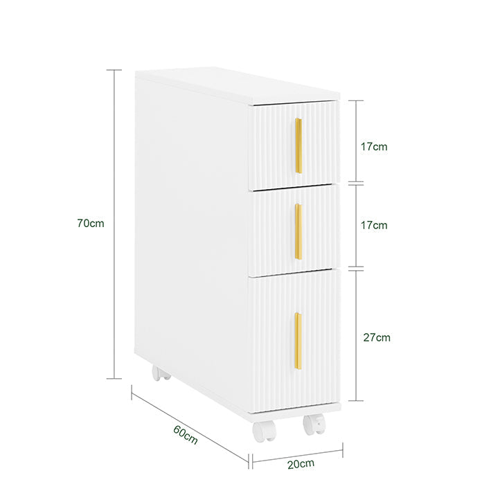 Küchenregal mit 3 Schubladen