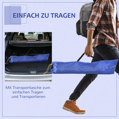 Strandmuschel, Strandzelt, Pop up Campingzelt, Netzfenster, Tragetasche, 2-3 Personen