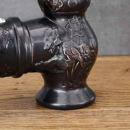 Stationäre Küchenarmatur FLOWER, schwarz - Palo24