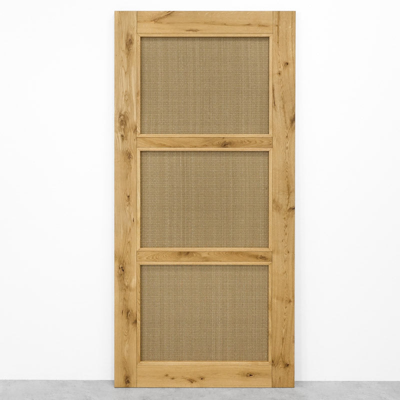 Rattan Schiebetür TOFINO 100x210 cm Naturöl - Palo24