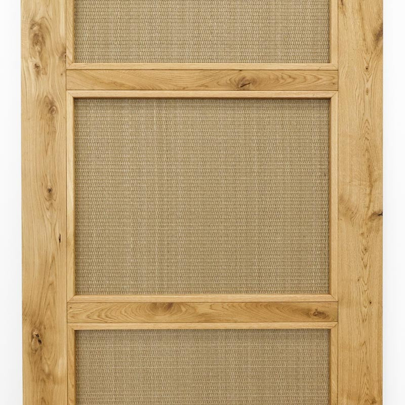 Rattan Schiebetür TOFINO 100x210 cm Naturöl - Palo24