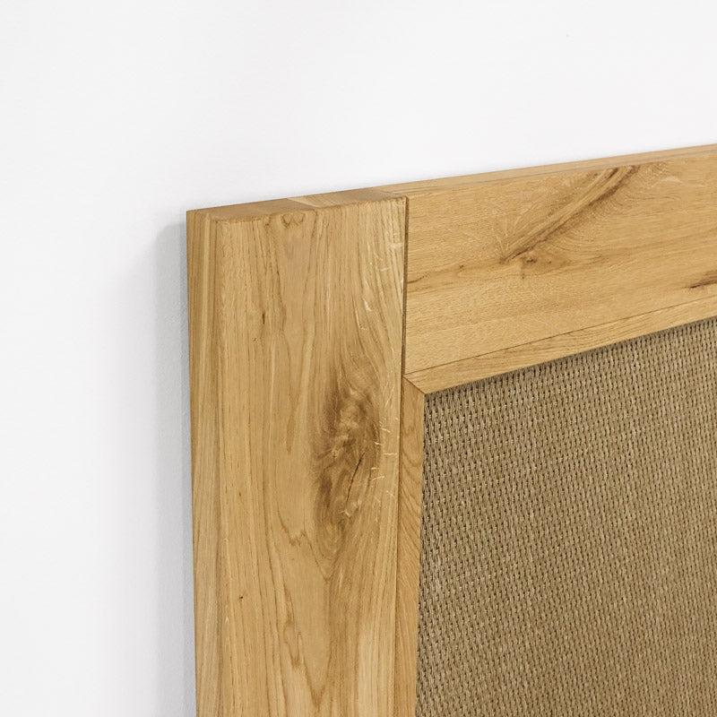 Rattan Schiebetür TOFINO 100x210 cm Naturöl - Palo24