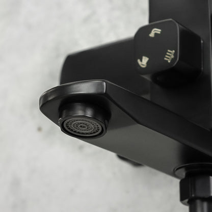 Duscharmatur schwarz AKRON - Palo24