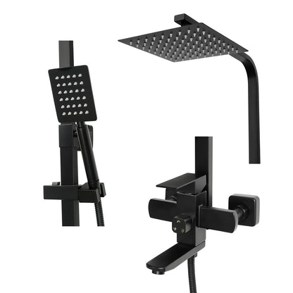 Duscharmatur schwarz AKRON - Palo24