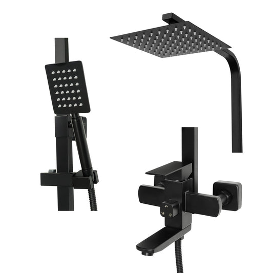 Duscharmatur schwarz AKRON - Palo24