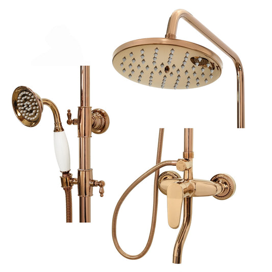 Antiker Bronze-Brausemischer DRAGOR - Palo24