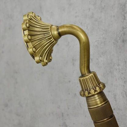 Brausebatterie Messing antik FLOWER - Palo24