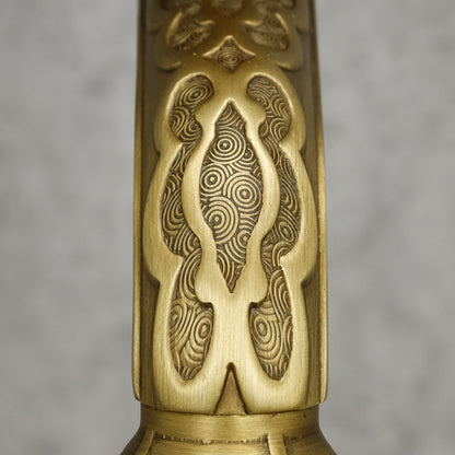 Brausebatterie Messing antik FLOWER - Palo24