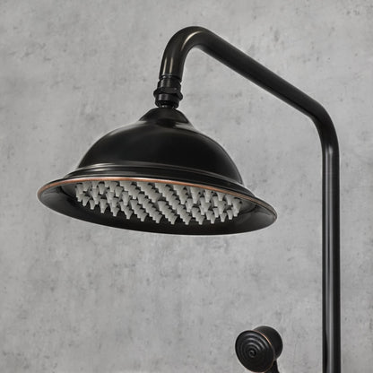 Antiker Messing-Duschhahn BLUME - Palo24