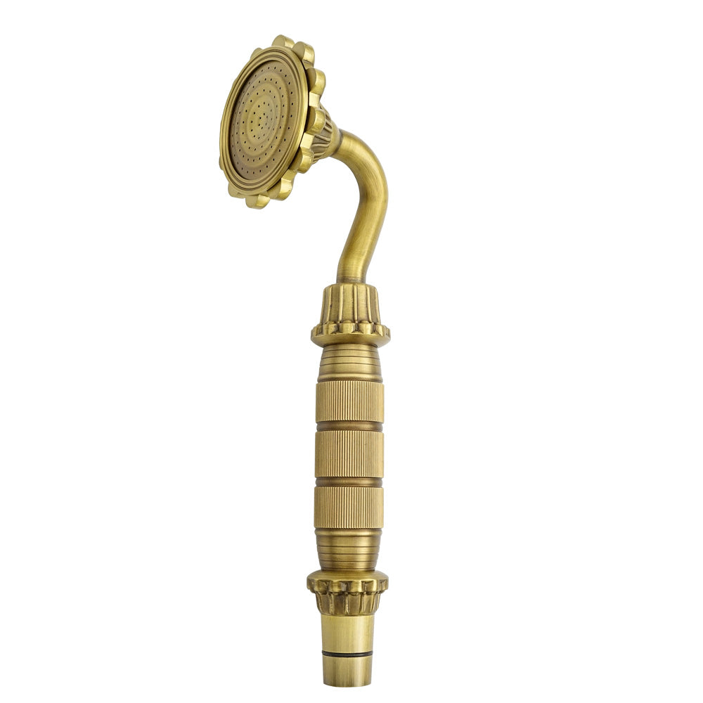 Brausebatterie Messing antik FLOWER - Palo24