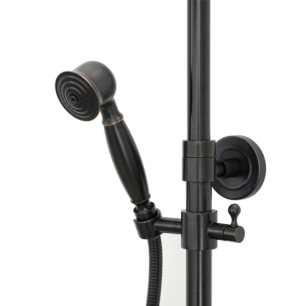 Antiker Messing-Duschhahn BLUME - Palo24