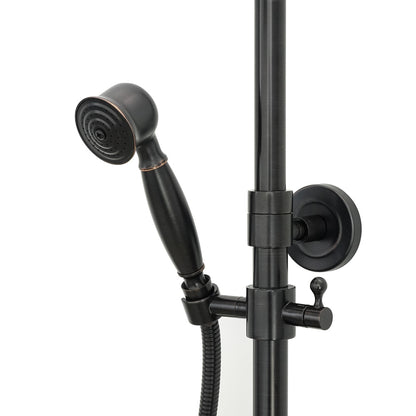 Antiker Messing-Duschhahn BLUME - Palo24