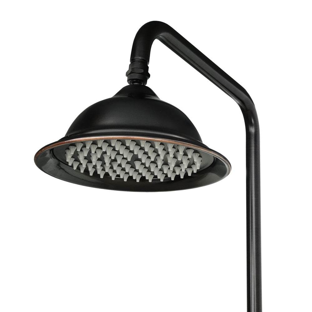 Antiker Messing-Duschhahn BLUME - Palo24