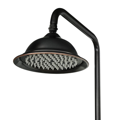 Antiker Messing-Duschhahn BLUME - Palo24