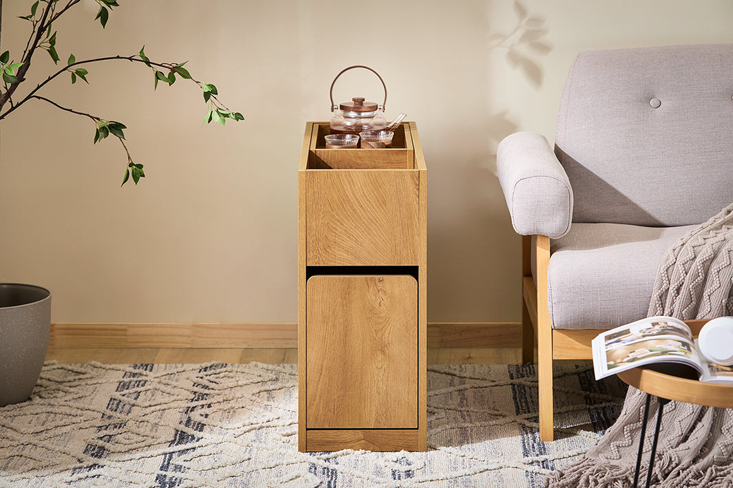 Nachttisch Beistelltisch Natur