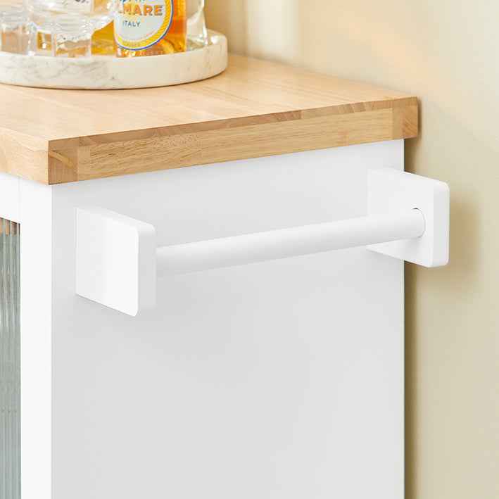 Weiß-Natur Kücheninsel