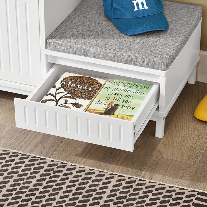 Schuhbank mit Sitzfläche | Schuhkipper | Schuhregal | Kinder Schuhschrank - Palo24