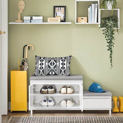 Schuhbank mit Sitzfläche | Schuhkipper | Schuhregal | Kinder Schuhschrank - Palo24