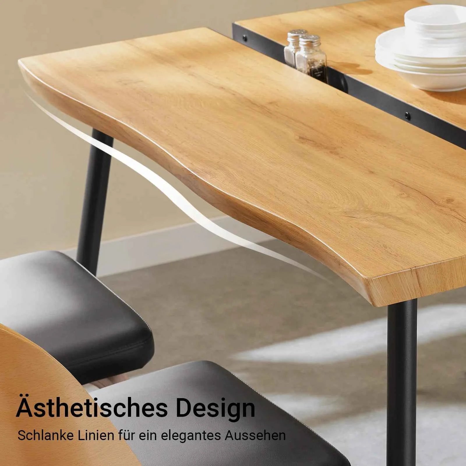 Esstisch | Küchentisch | Esszimmertisch für 4 Personen | Schreibtisch