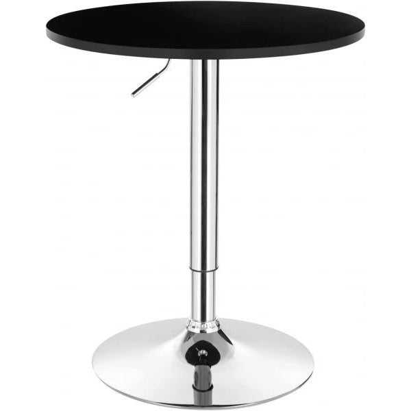 Bartisch höhenverstellbar 68-88 cm Partytisch Schwarz - Palo24