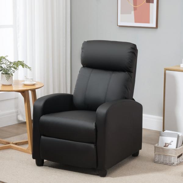 Fauteuil de massage fonction de massage fonction inclinable massage 2 points noir