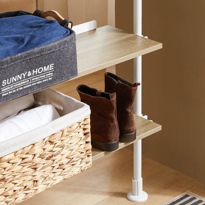 Teleskopstange Kleiderständer | Garderoben System | Verstellbares Garderobenständer - Palo24