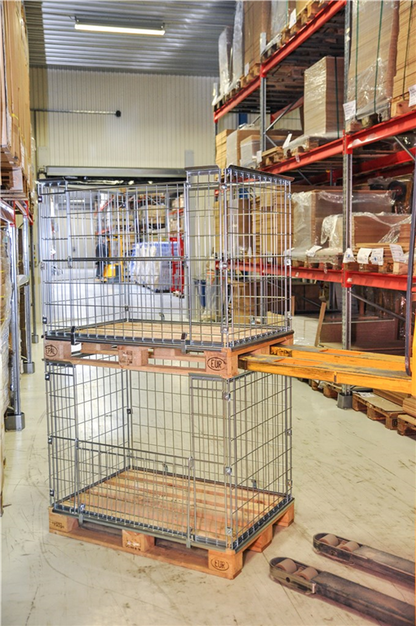 Palettenrahmen & Palettencontainer, verzinkt