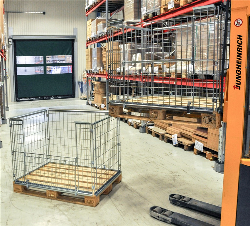 Palettenrahmen & Palettencontainer, verzinkt