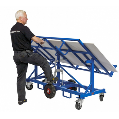 Plattenwagen, flexibel u. multifunktionell 1.900 x 700 x 1.470 mm, Traglast: 500 - Palo24