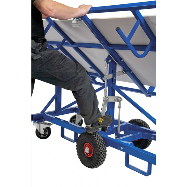 Plattenwagen, flexibel u. multifunktionell 1.900 x 700 x 1.470 mm, Traglast: 500 - Palo24