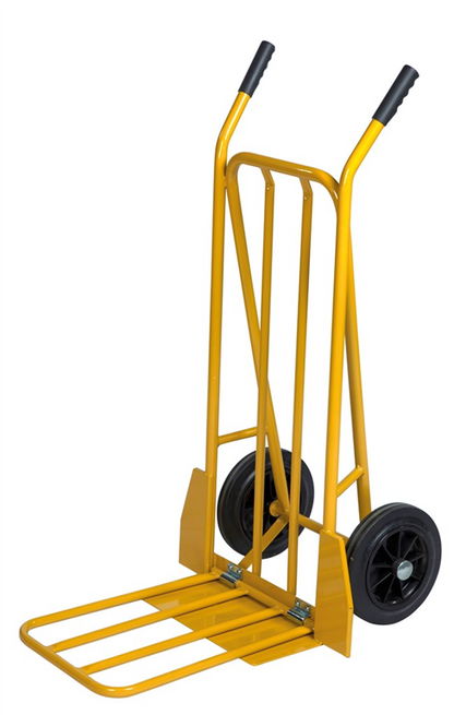 Carrello portabagagli e sacchi, 555x780x1110mm (LxPxA), capacità di carico fino a 250kg Giallo