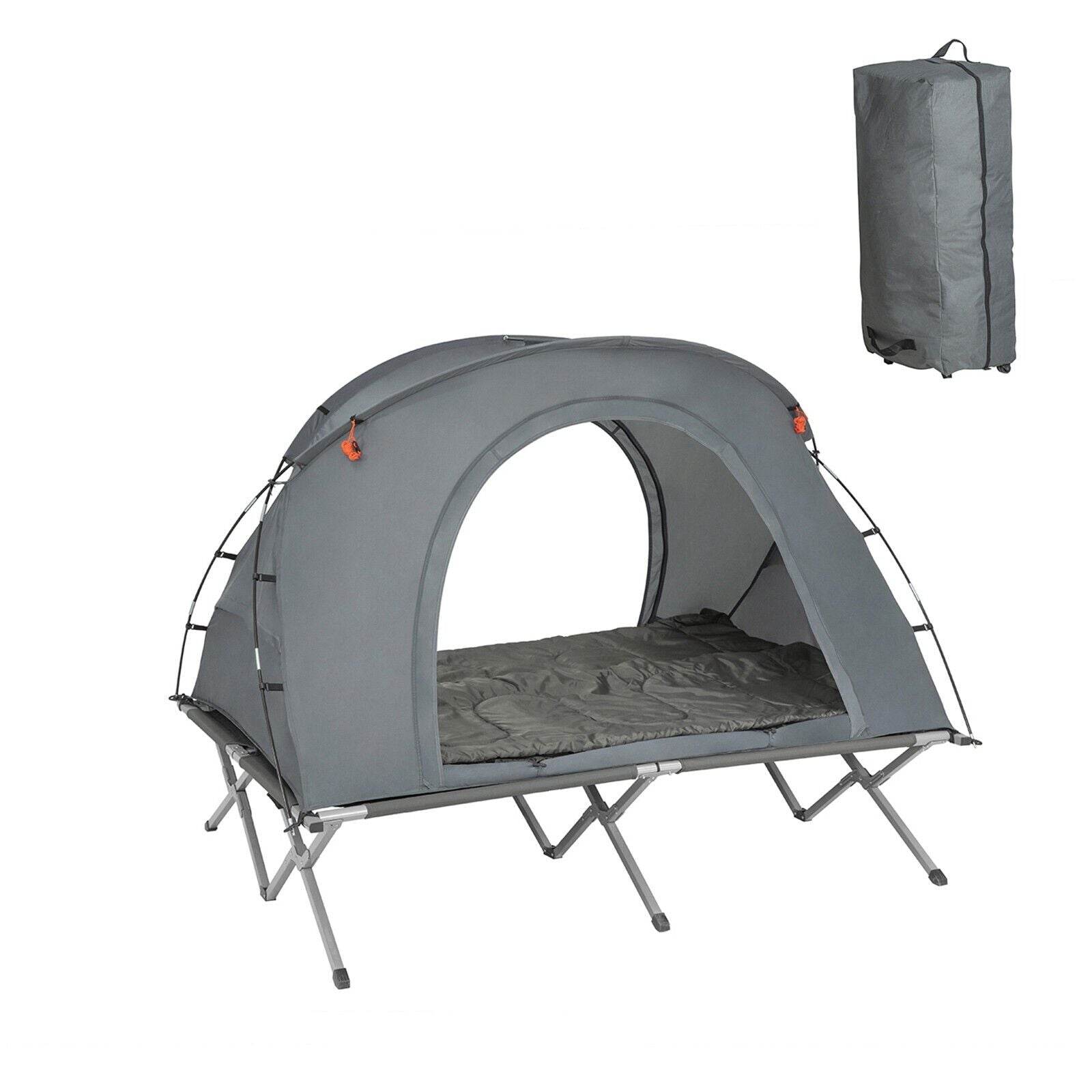 4in1-Zelt | Feldbett | Campingliege | Schlafsack | OGS60-L-HG - Palo24