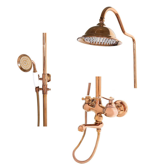 Duscharmatur in Antik-Bronze CODY - Palo24