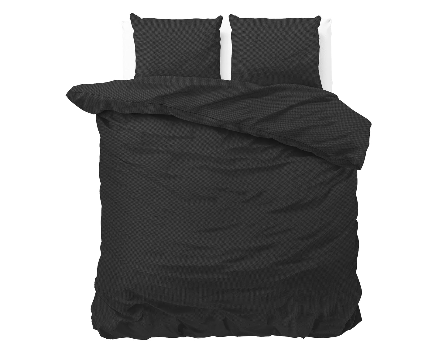 Bettbezug Satin Point Schwarz 240 x 220 cm