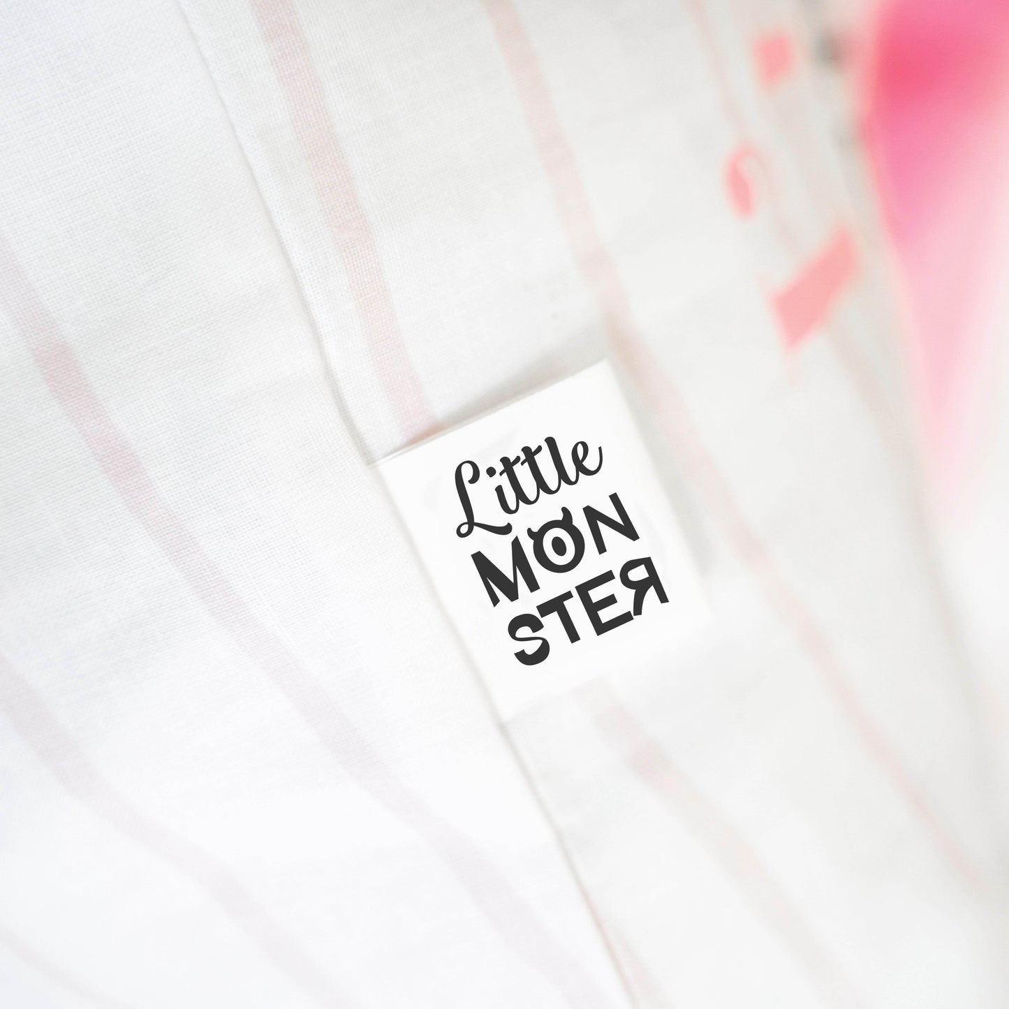 Bettbezug I'm a Seahorse Weiss 135 x 200 cm - Palo24