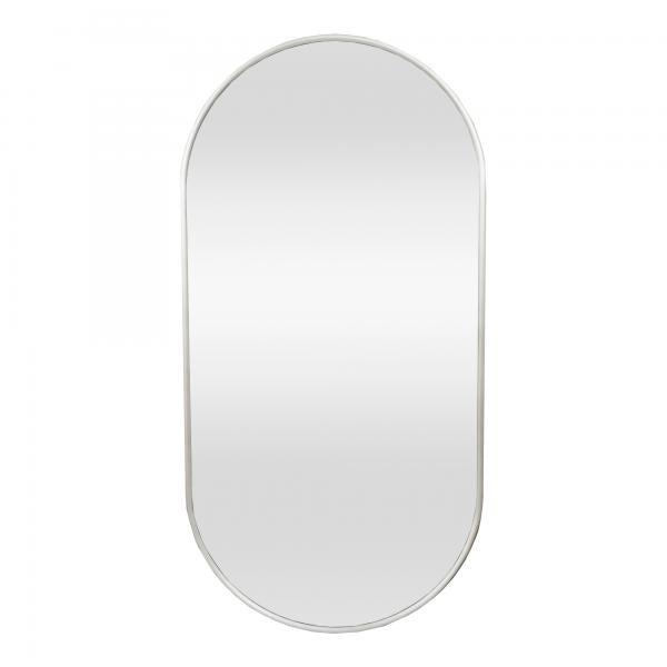 Miroir mural Picciano 30x60cm champagne argent