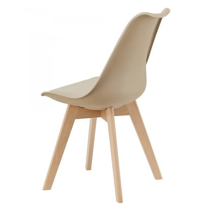 Lot de 2 chaises à manger Fläten beige