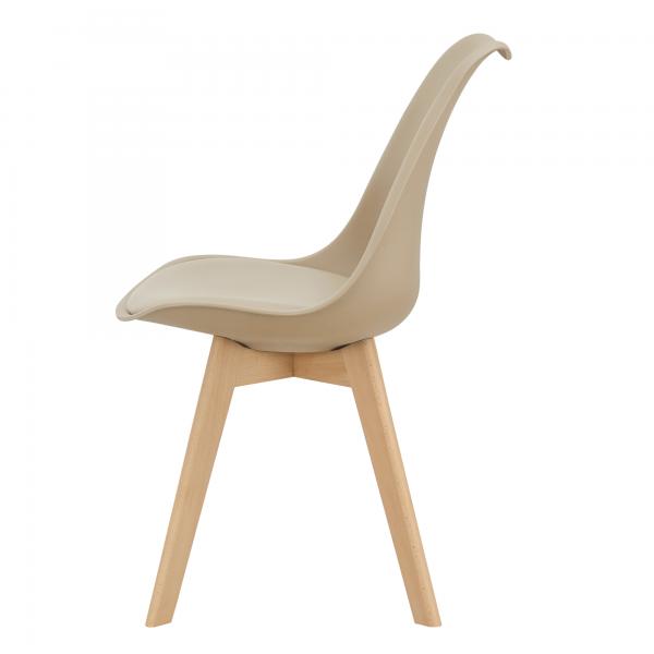 Lot de 2 chaises à manger Fläten beige