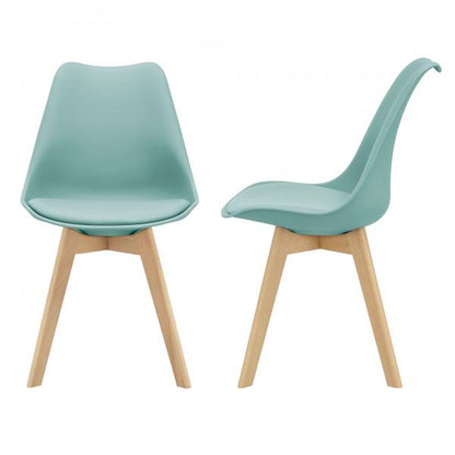 Lot de 2 chaises de salle à manger Fläten Menthe