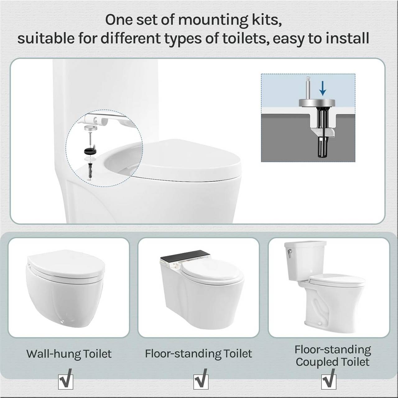 WC-Sitz Duroplast Sonnenaufgang mit Absenkautomatik und Schnellbefestigung - Palo24