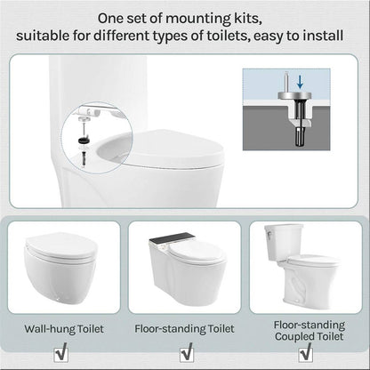 WC-Sitz Duroplast Sonnenaufgang mit Absenkautomatik und Schnellbefestigung - Palo24