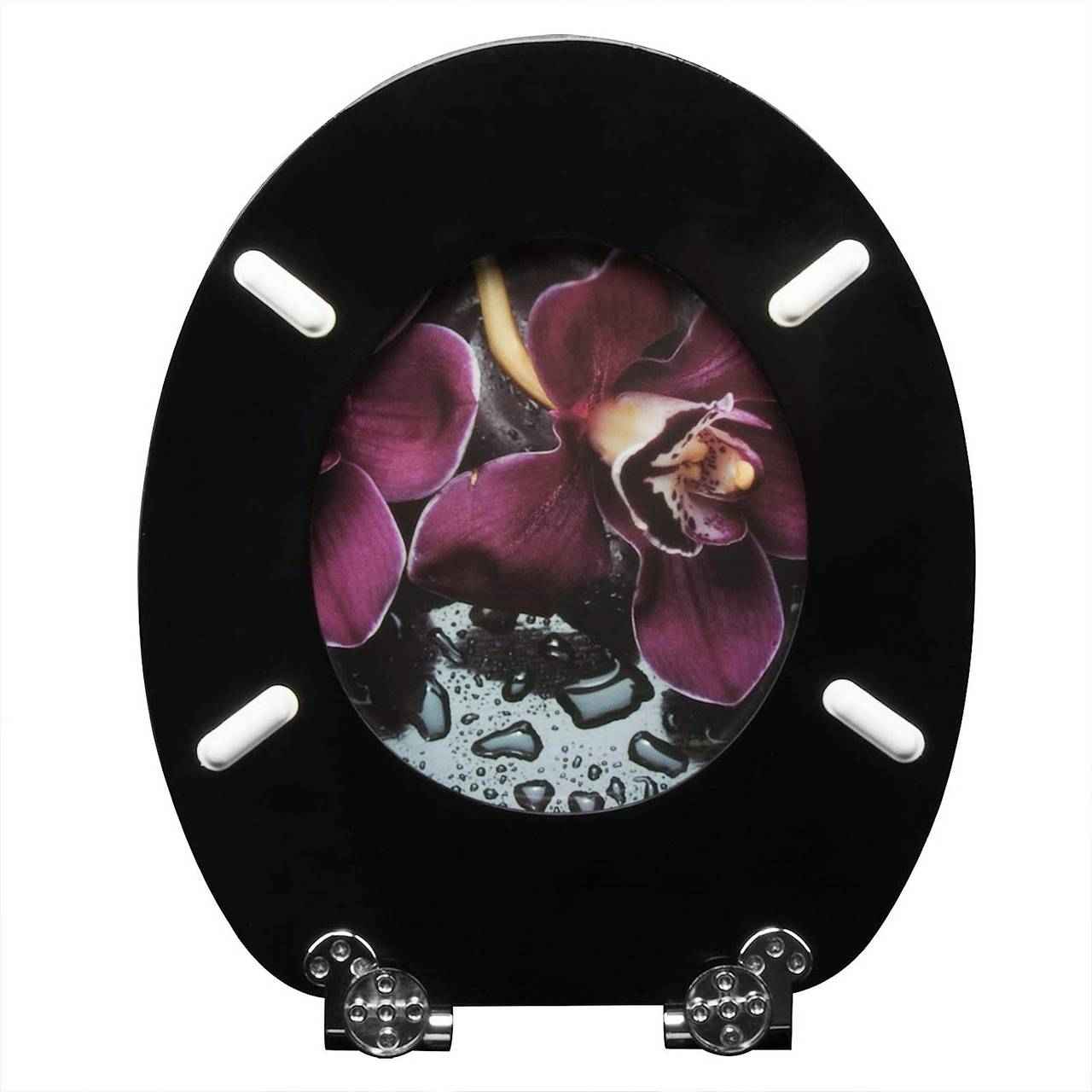 WC-Sitz MDF mit Absenkautomatik Schön Rot