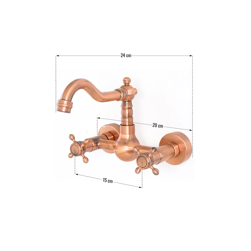 Wandbatterie COPPER 1 Roségold - Palo24