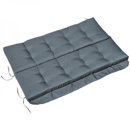 Ensemble de coussins pour balancelle 170 cm, coussin de chaise gris foncé