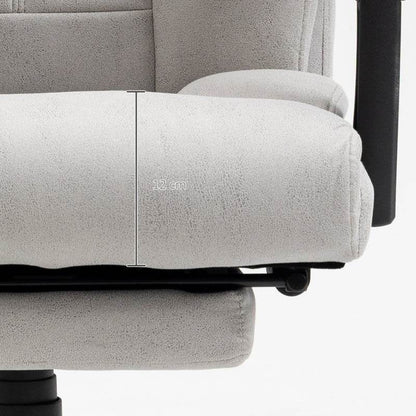 Massage-Bürostuhl Wippfunktion Grau - Palo24