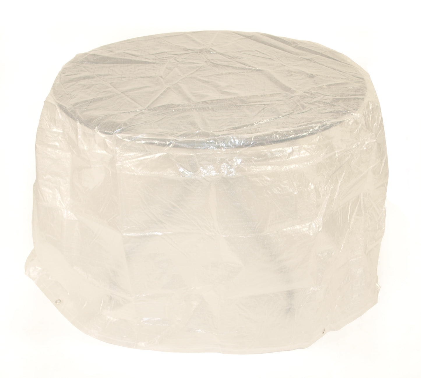 Nappe de table 125x70cm ronde, PE transparent